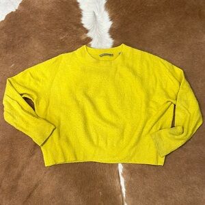 Vince oversized cropped sweater size large